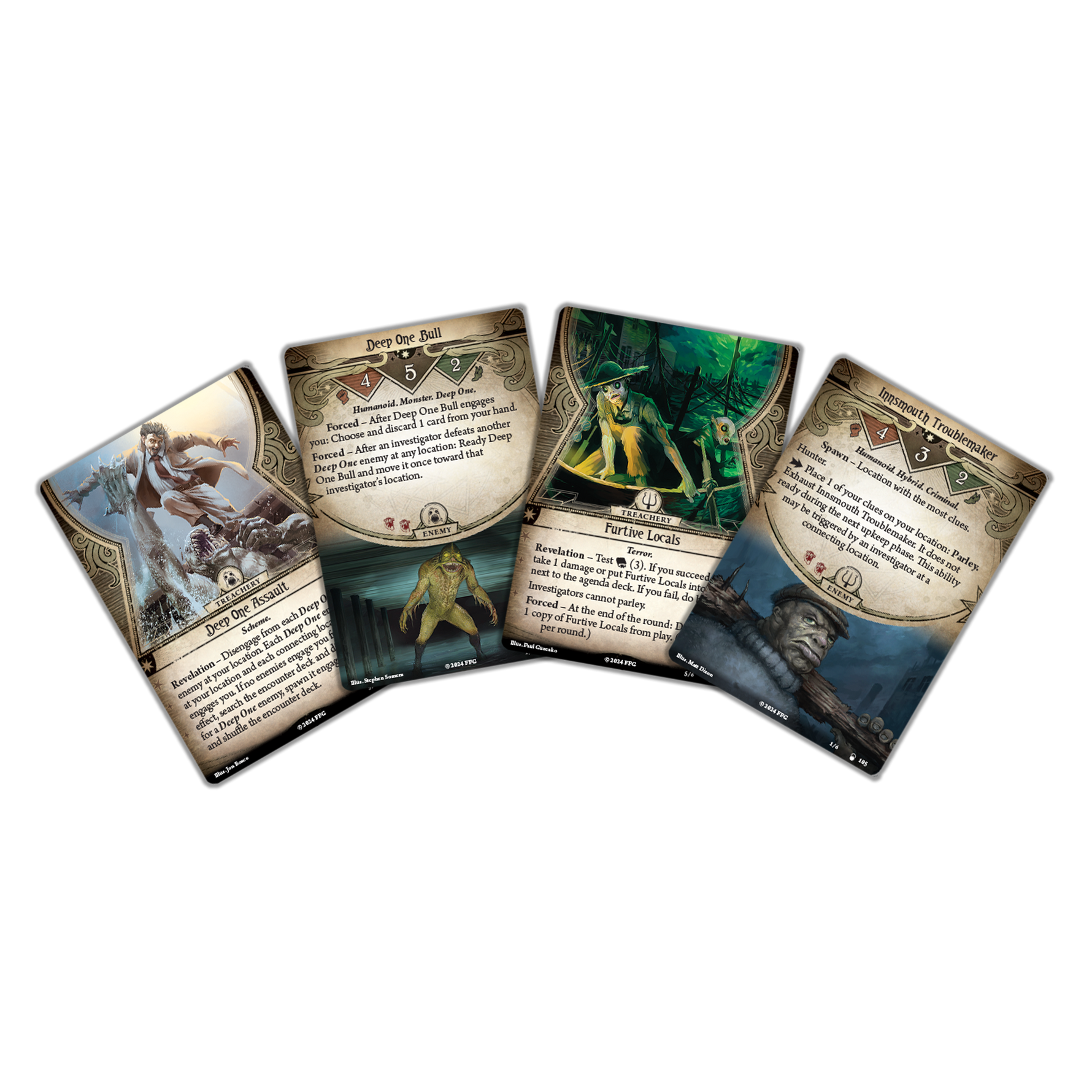Arkham Horror : The Card Game - The Innsmouth Conspiracy Campaign Expansion